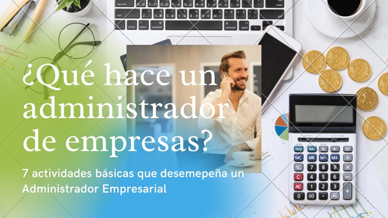 Actividades de un administrador de empresas