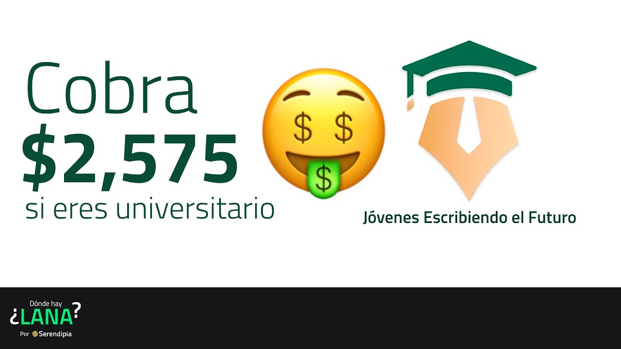 Beca Jóvenes Escribiendo el Futuro: Monto y requisitos