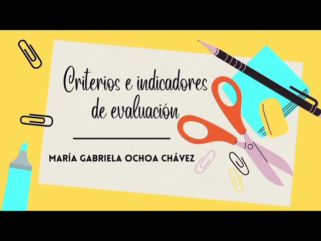 Criterios para medir el aprendizaje de una persona