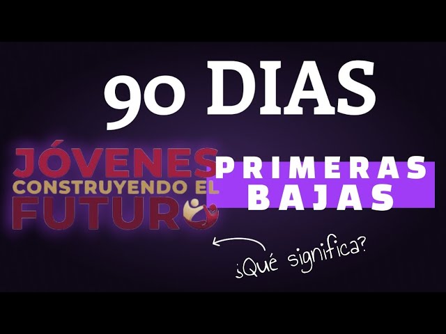Dado de baja en Jóvenes Construyendo el Futuro: ¿Qué sigue ahora?