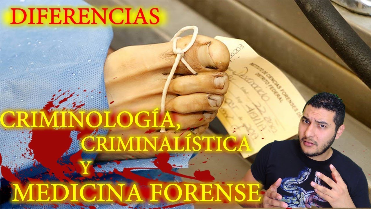 Diferencias entre médico forense y criminología
