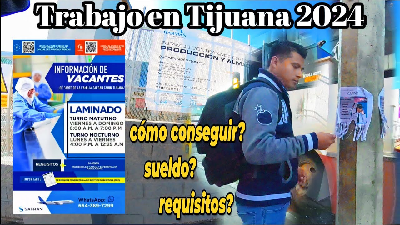 Oportunidades laborales en Tijuana para jóvenes de 16