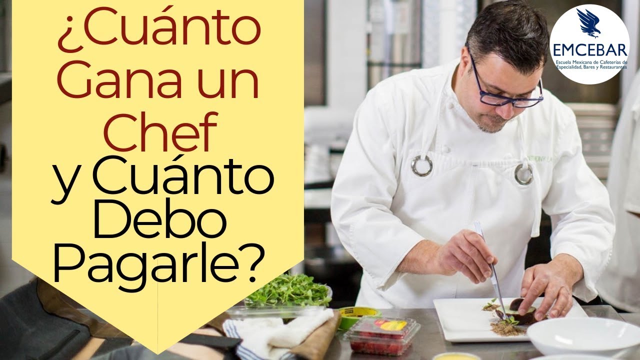 Salario de un chef en México