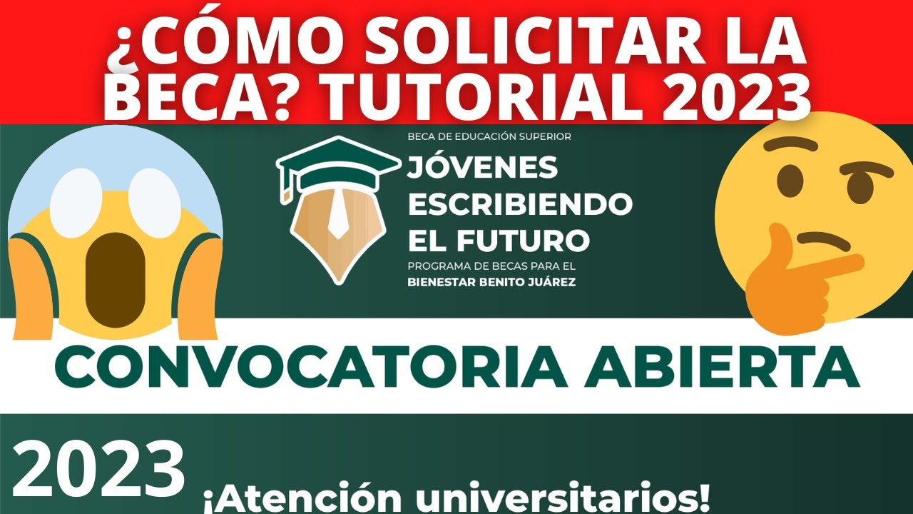 Beca Jóvenes Escribiendo el Futuro: ¡solicítala ya!