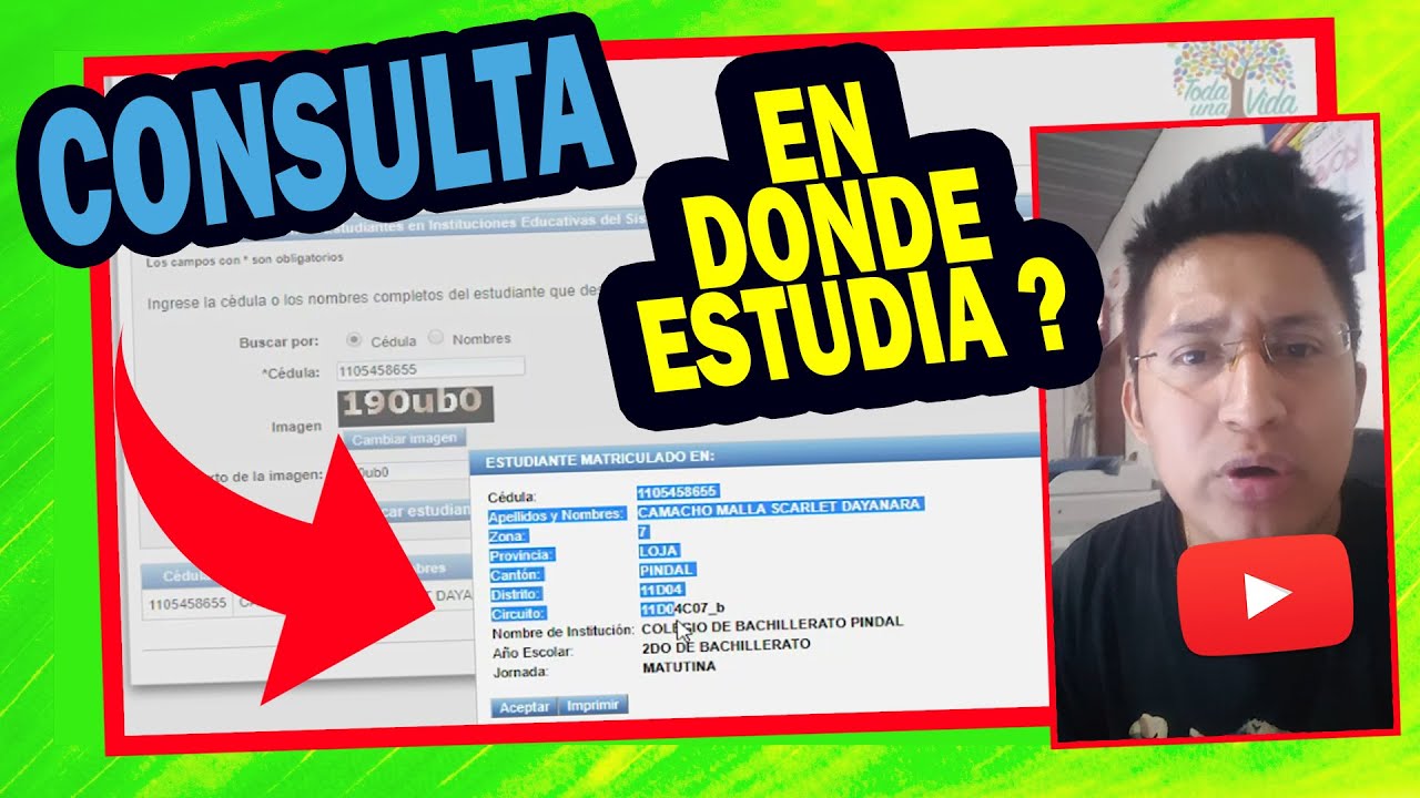 Cómo conocer la matrícula de mi hijo