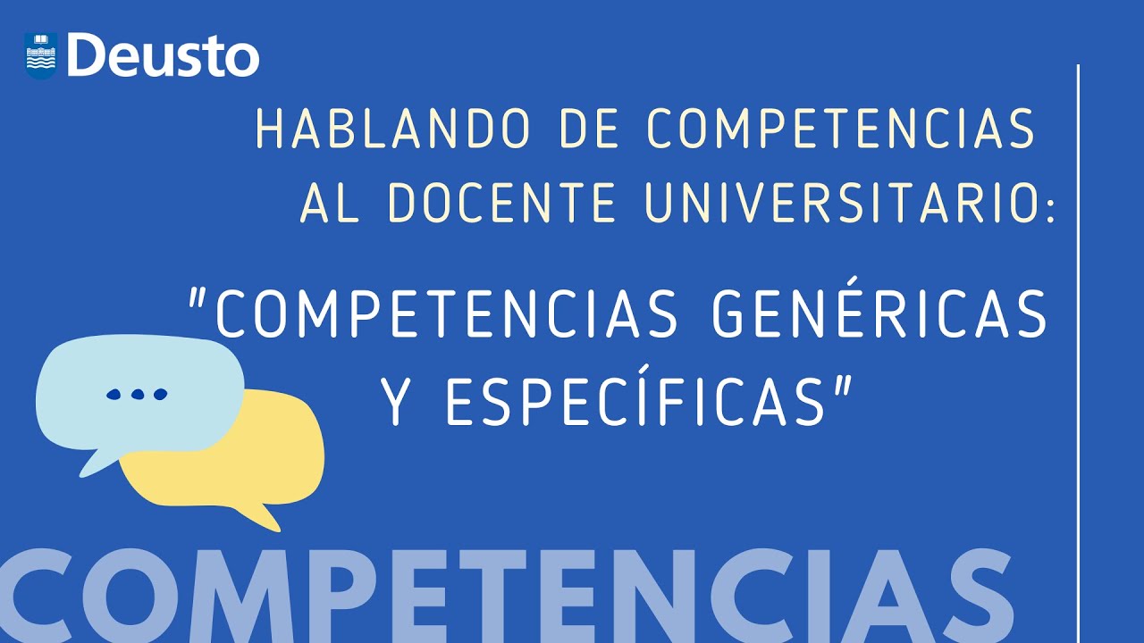 Competencias genéricas y sus atributos clave