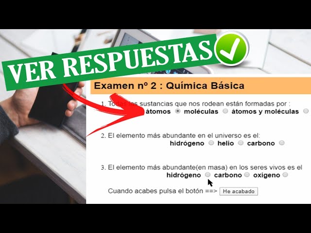 Consejos para encontrar respuestas en un examen en línea