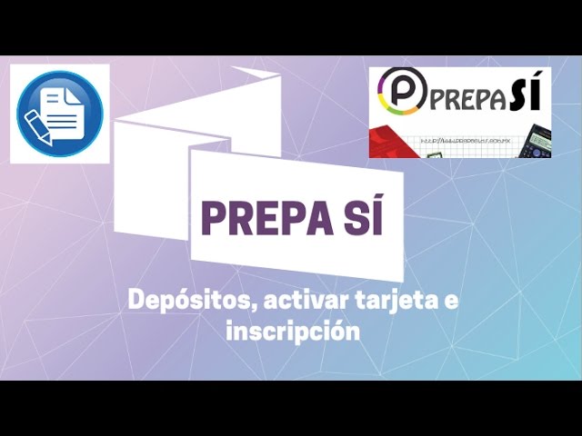 Descubre si tu depósito de prepa ya está hecho