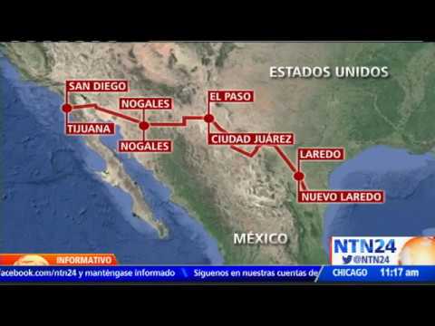 Distancia entre Tijuana y México