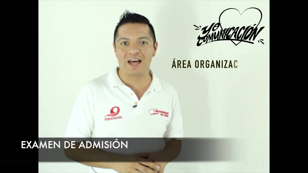 Examen de admisión en la Universidad de León