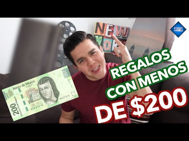 Ideas para un intercambio de 200 pesos