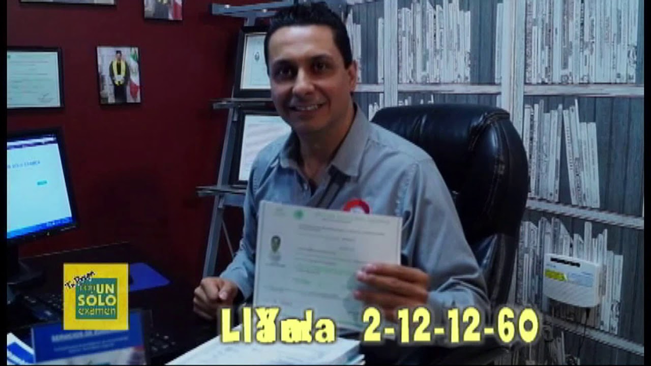 Preparatoria en un solo examen en Ecatepec