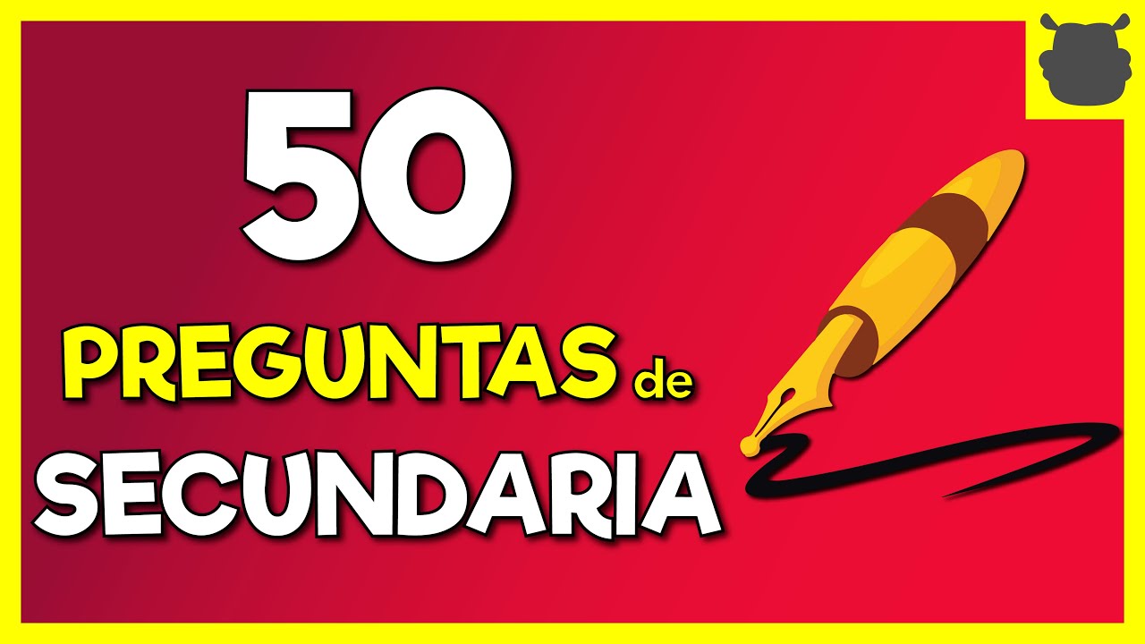 Respuestas a la guía de ingreso a secundaria