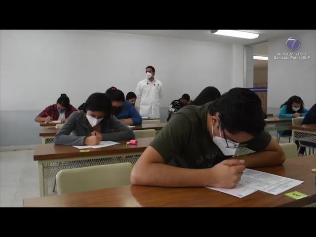 Resultados del examen de admisión en la Universidad Politécnica de San Luis Potosí