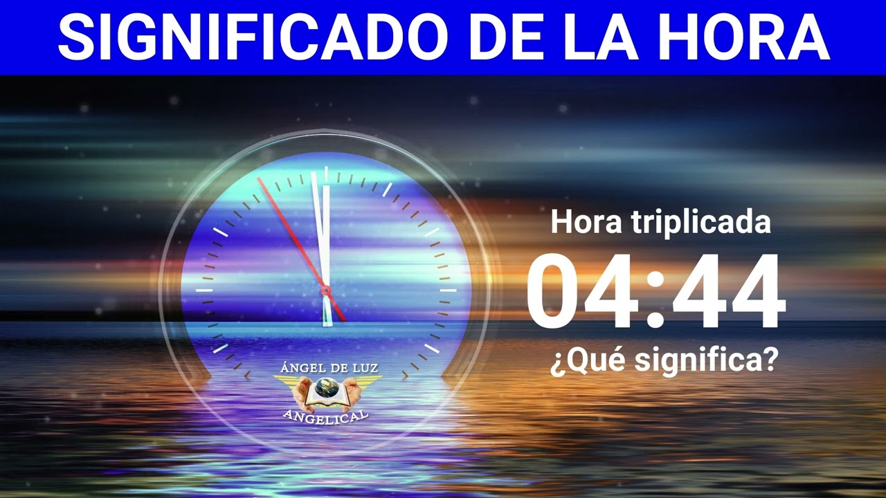 Significado de la hora 4:44