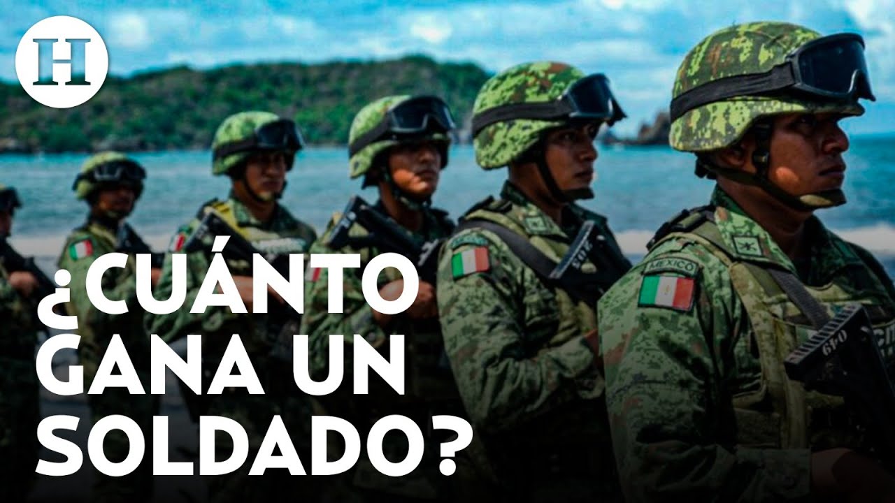 Sueldo de un soldado en México