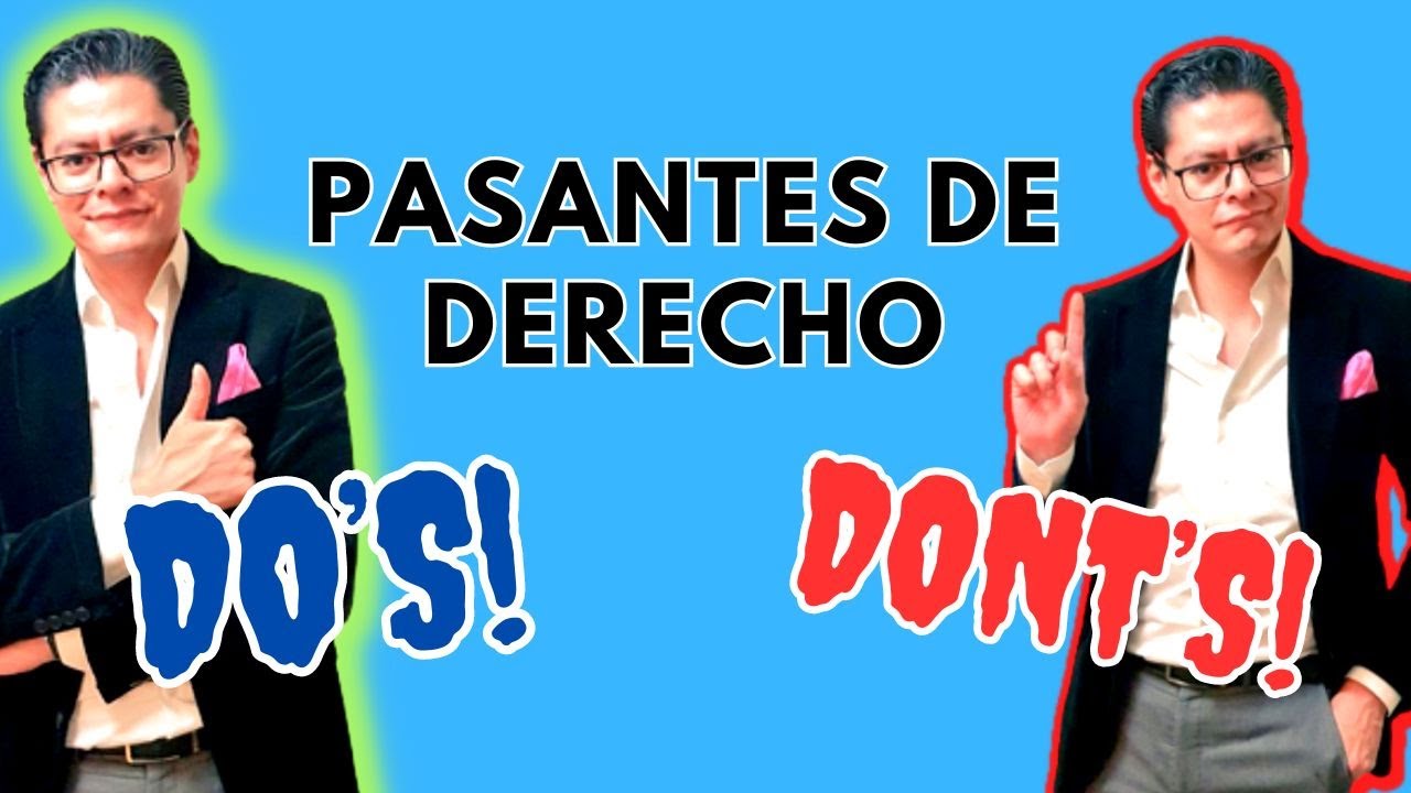 Trabajo con carta de pasante: ¿Es posible?
