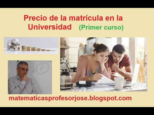 ¿Cuánto cuesta la matrícula de un alumno?