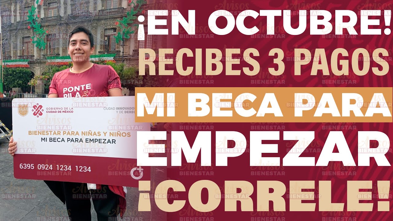 Actualización de datos en Mi Beca para Empezar