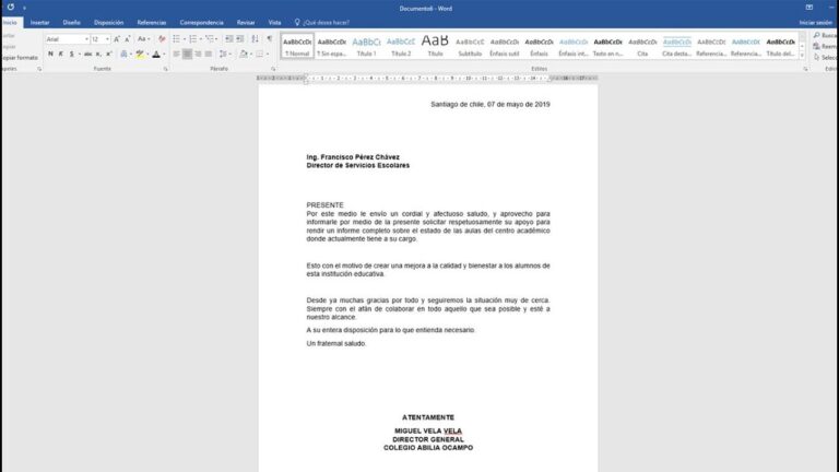 Carta para solicitar reingreso a la universidad - Accademia es tu Web