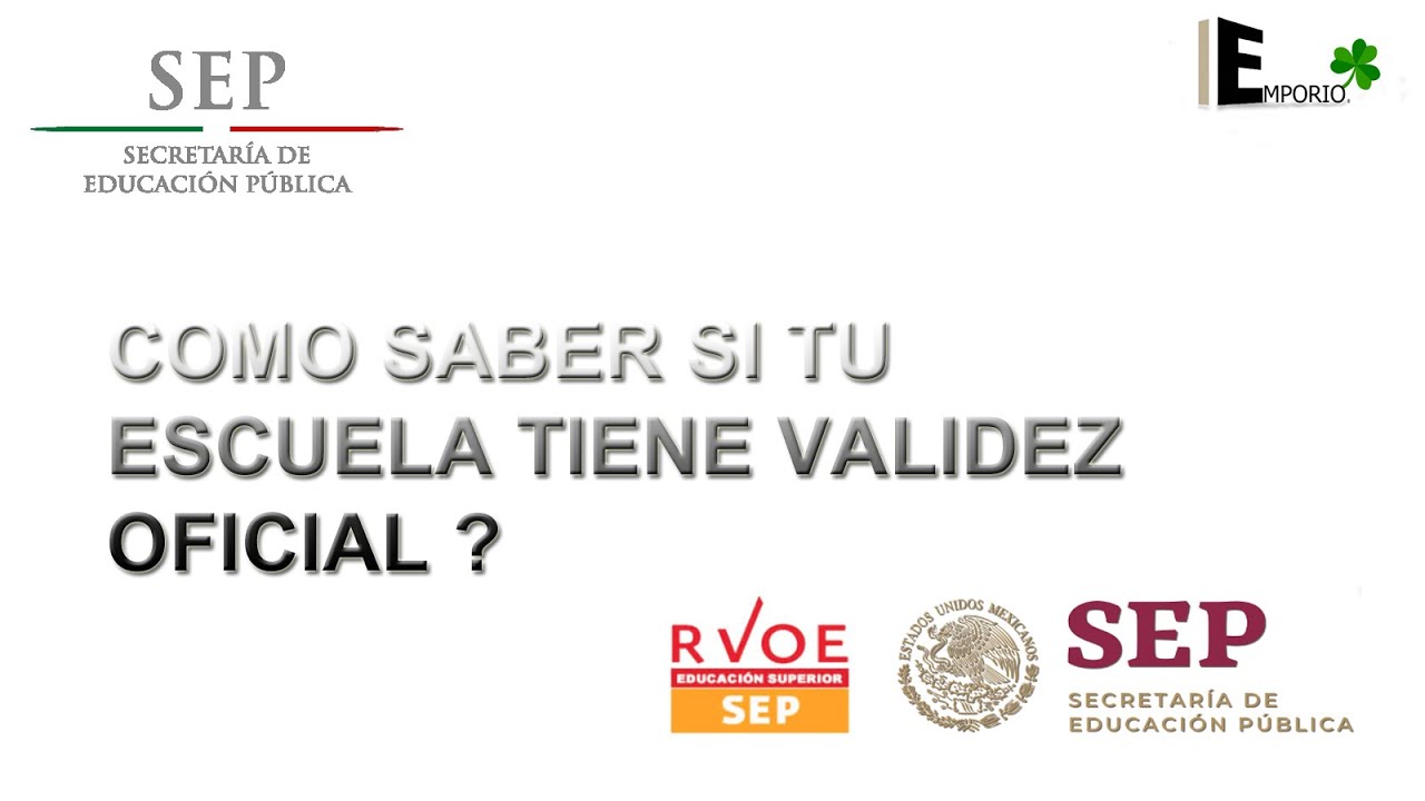 Cómo verificar la validez de una prepa ante la SEP