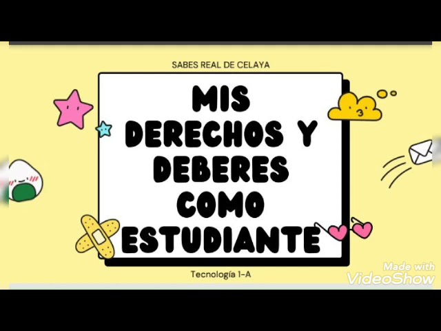 Derechos y obligaciones estudiantiles