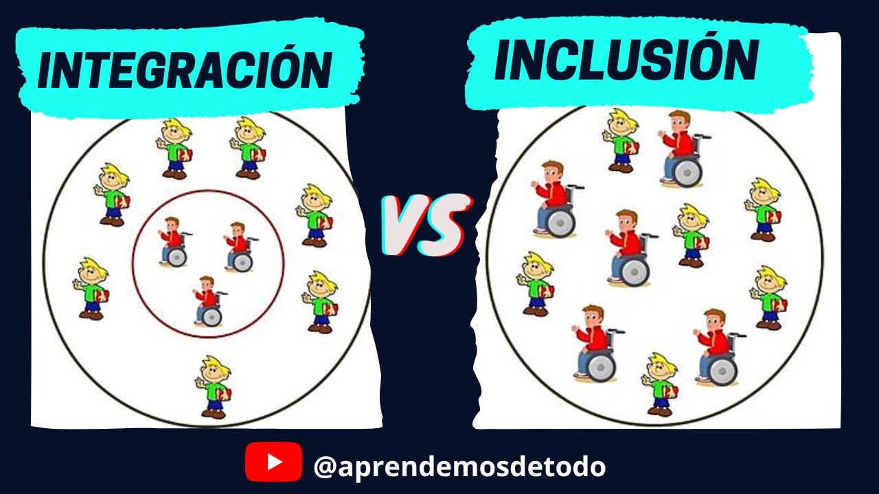 Diferencia entre integración e inclusión
