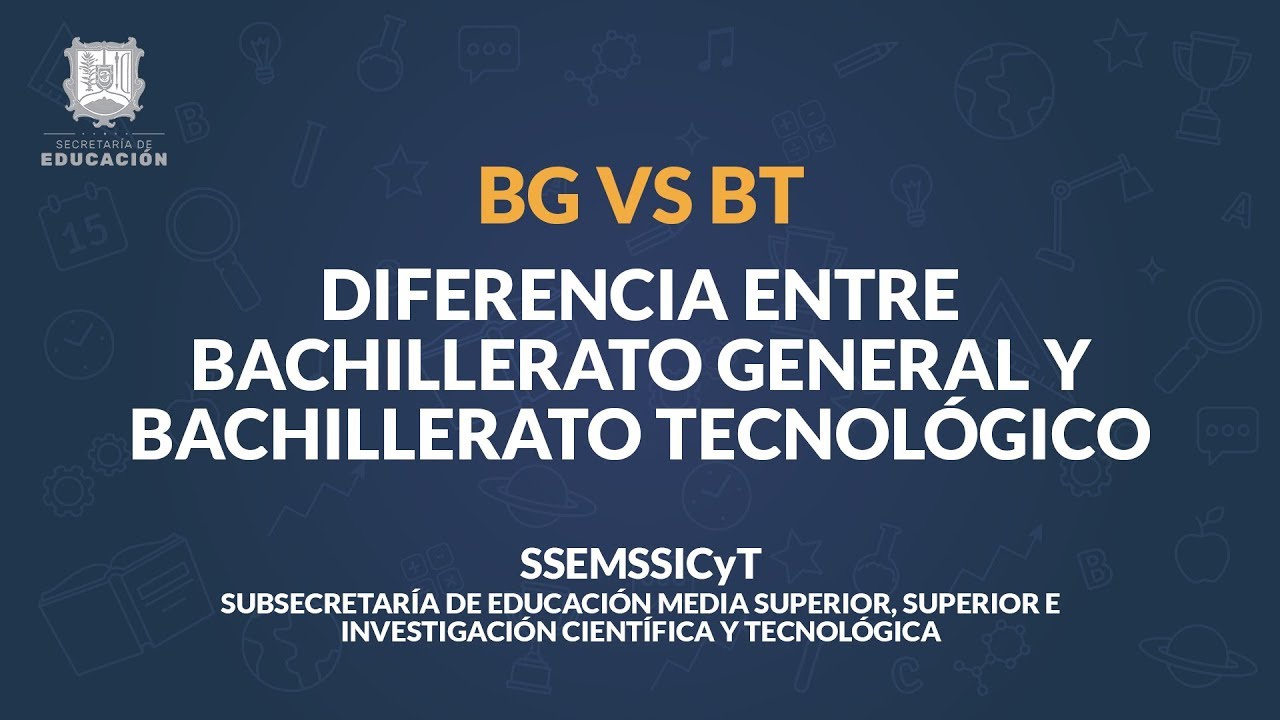 Diferencias entre bachillerato técnico y tecnológico