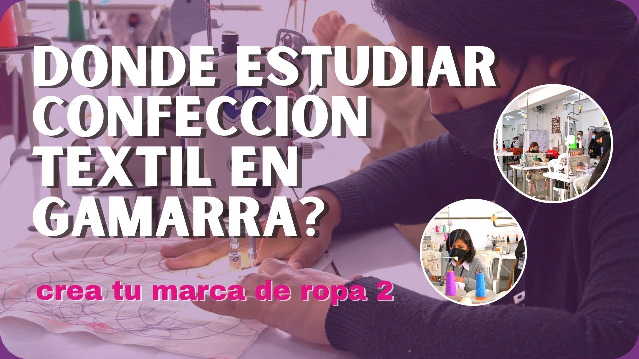 Dónde estudiar corte y confección