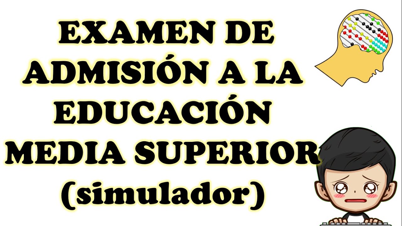 Examen de admisión para preparatoria con respuestas