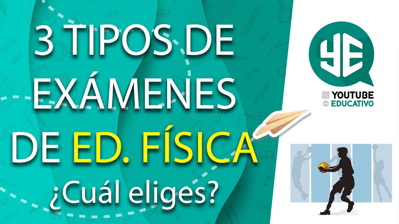 Examen de educación física en secundaria