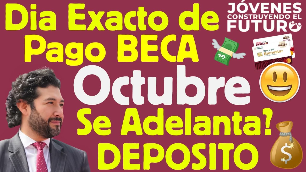 Fechas de depósito de beca Jóvenes Escribiendo el Futuro