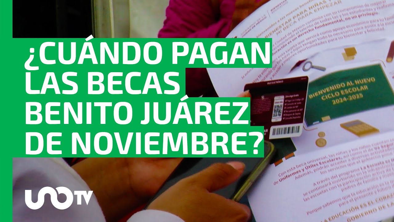Fechas de depósito de becas de manutención
