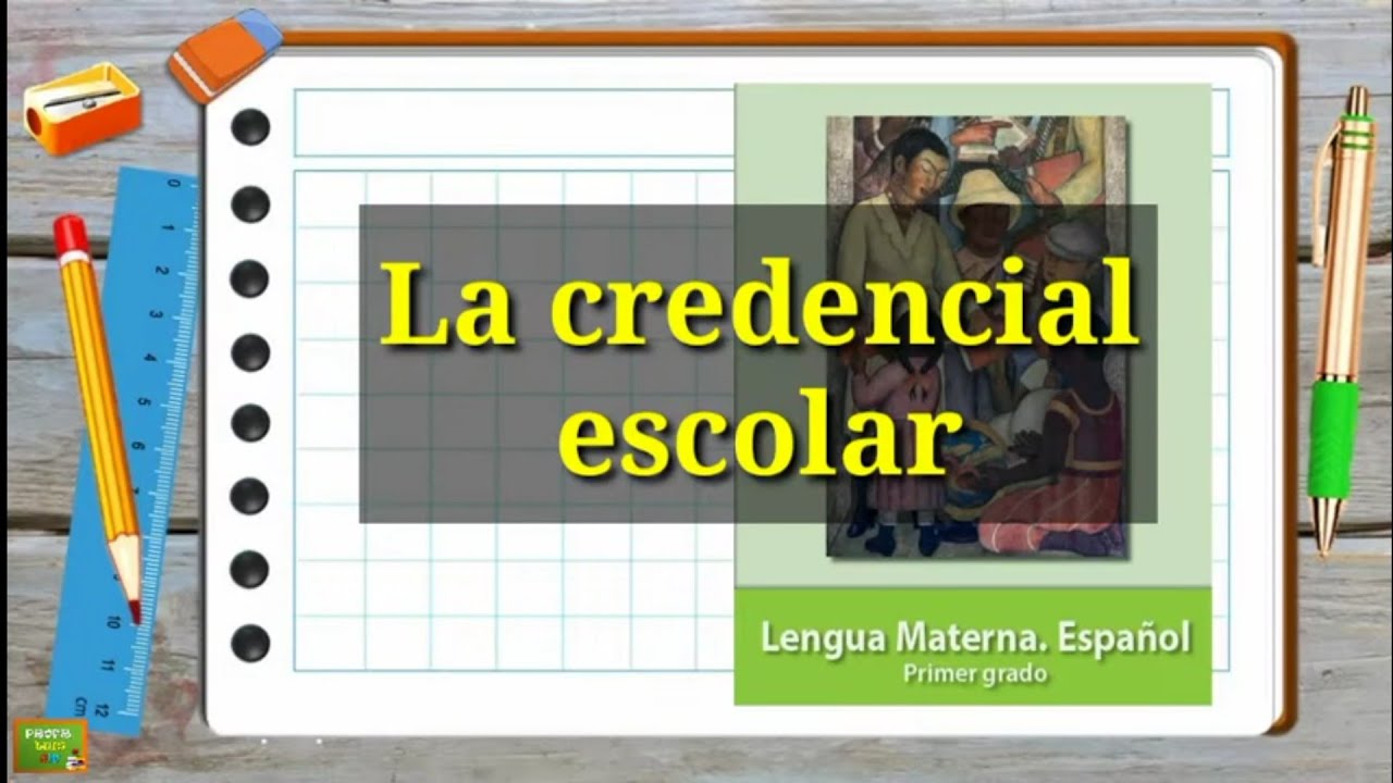 Formato de credencial escolar de primaria