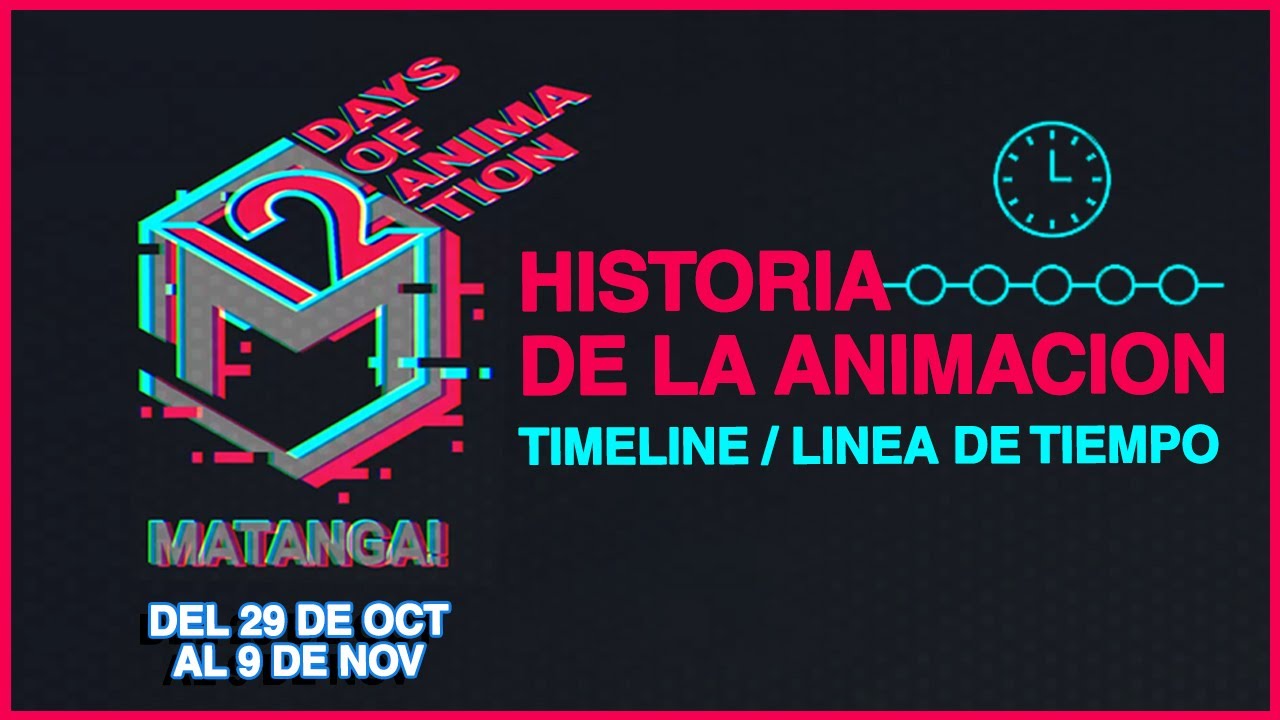 Historia de la animación: una línea del tiempo