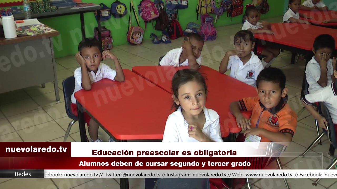 Obligatoriedad del primer año de Kinder