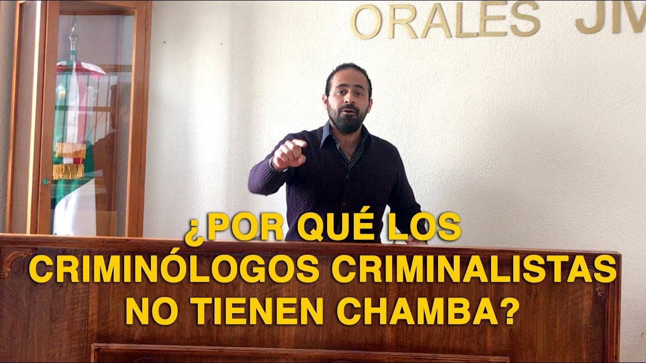 Oportunidades laborales para criminólogos