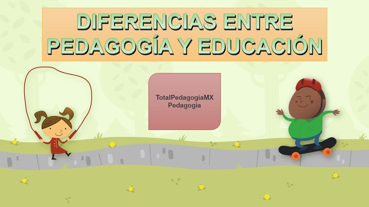 Pedagogía y su relación con la educación