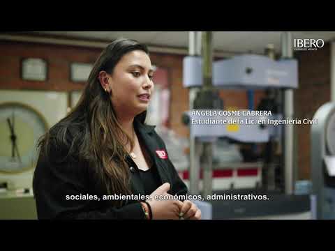 Plan de estudios de ingeniería civil en la Ibero