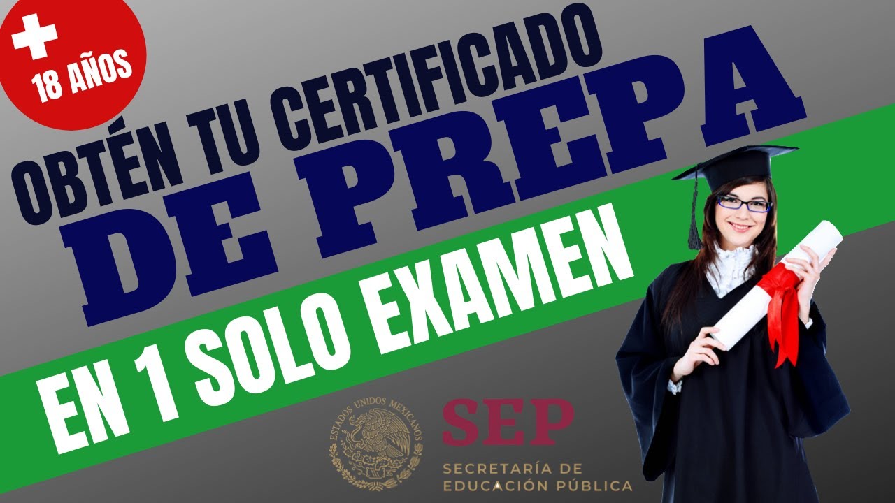 Prepa gratuita en un solo examen