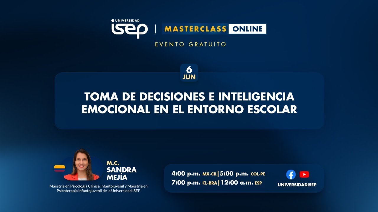 Toma de decisiones en el entorno escolar
