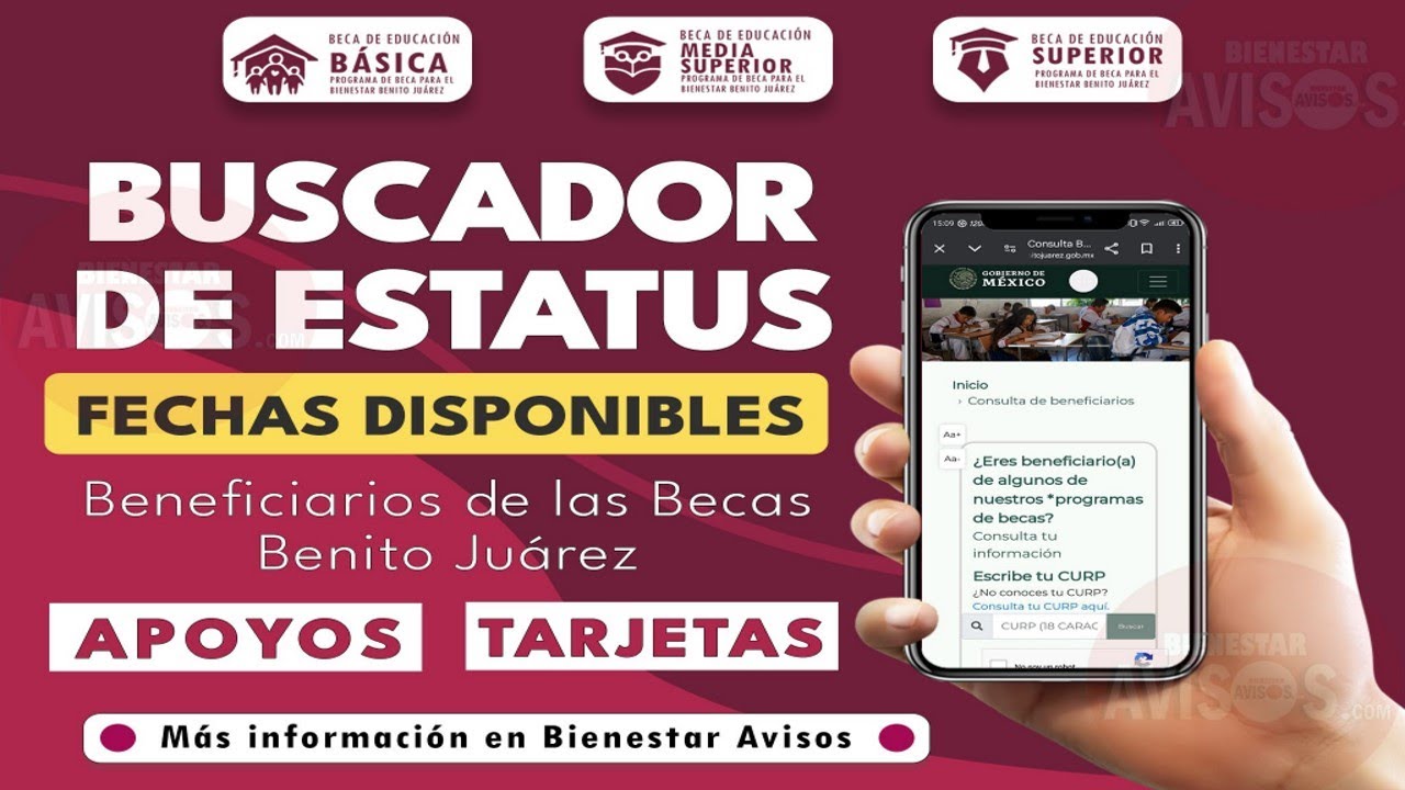 ¡Consulta cuándo llega la beca Benito Juárez para preparatoria!