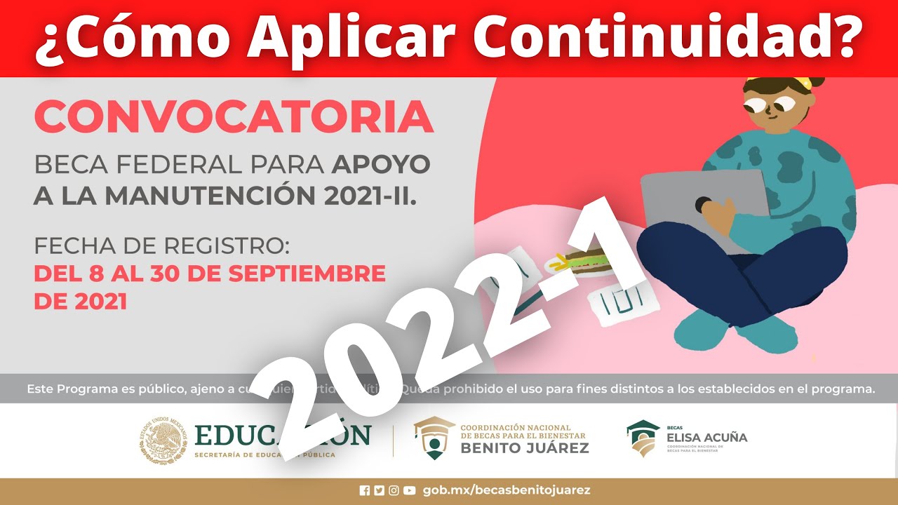 ¿Cómo renovar la beca de manutención?