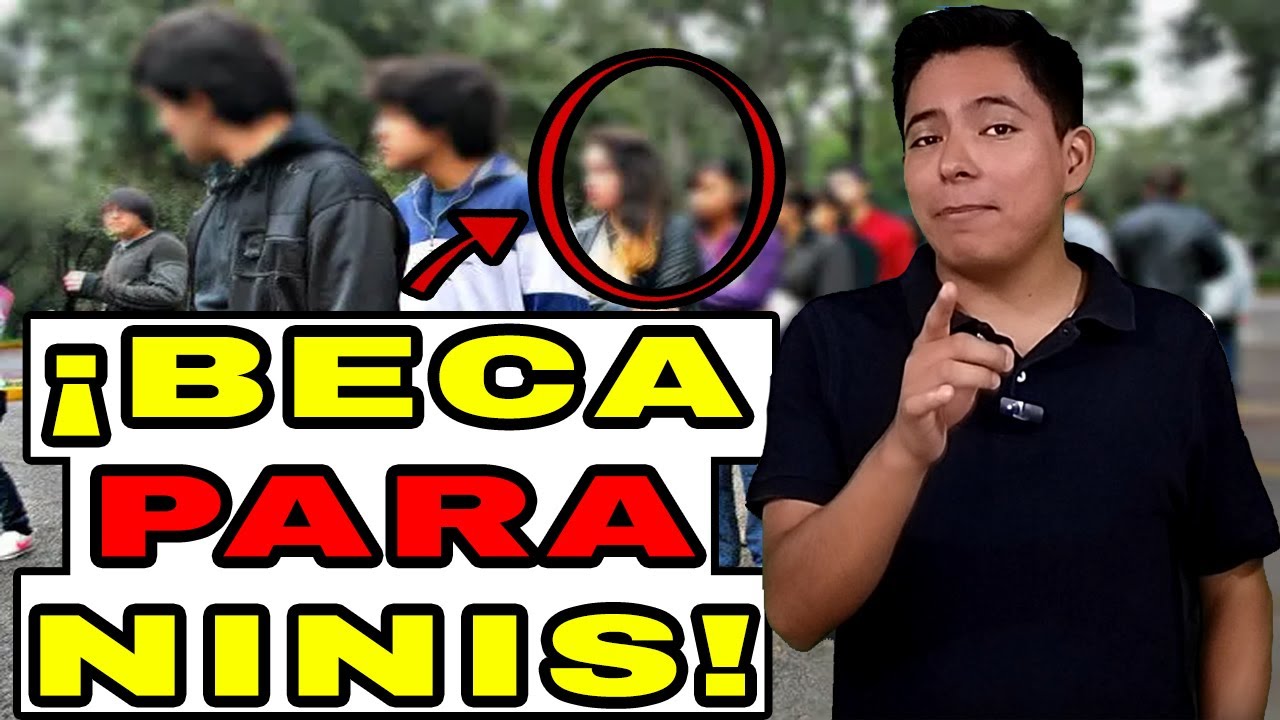 Beca para los ninis