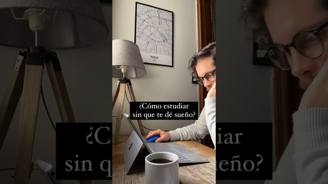 Cómo estudiar sin que el sueño te venza