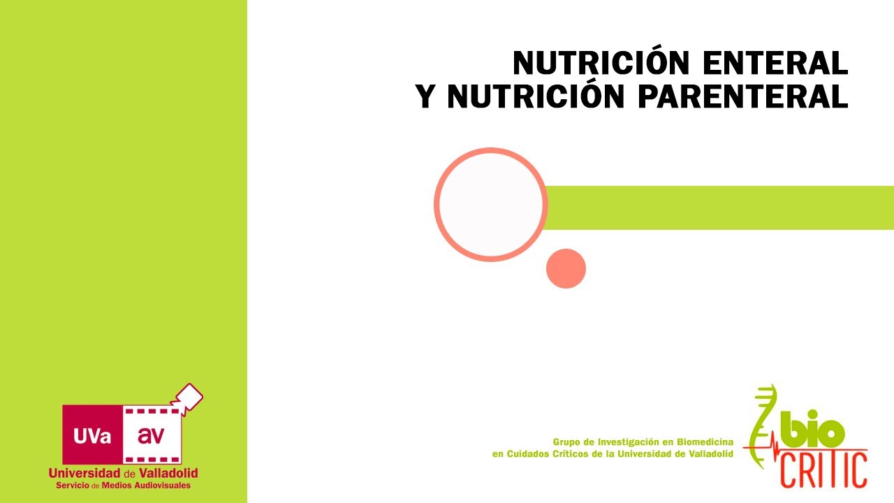 Diplomado en Nutrición Enteral y Parenteral