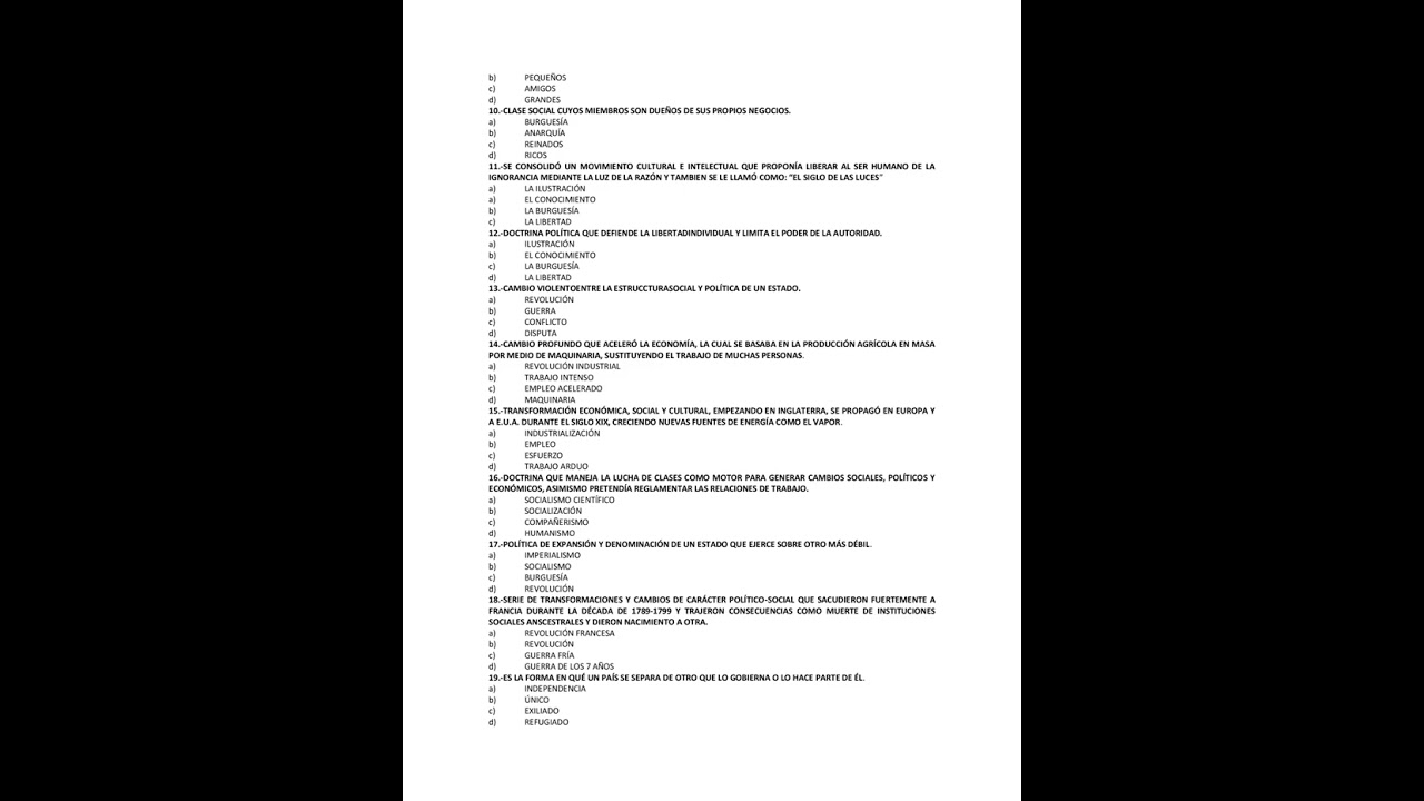 Examen Extraordinario de Historia: ¡Prepárate con Nosotros!