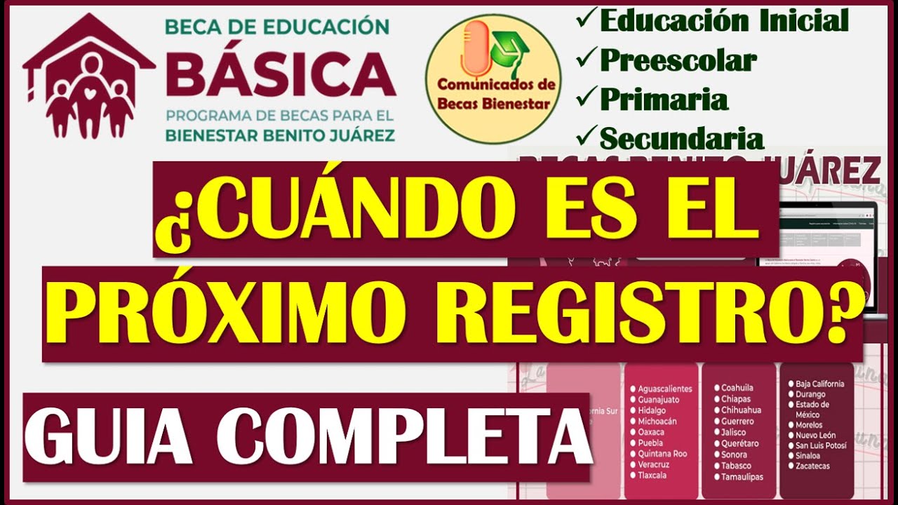 Guía para activar tu beca y registrarla