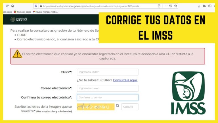 Guía para cambiar tu correo en el IMSS - Accademia es tu Web de Formación