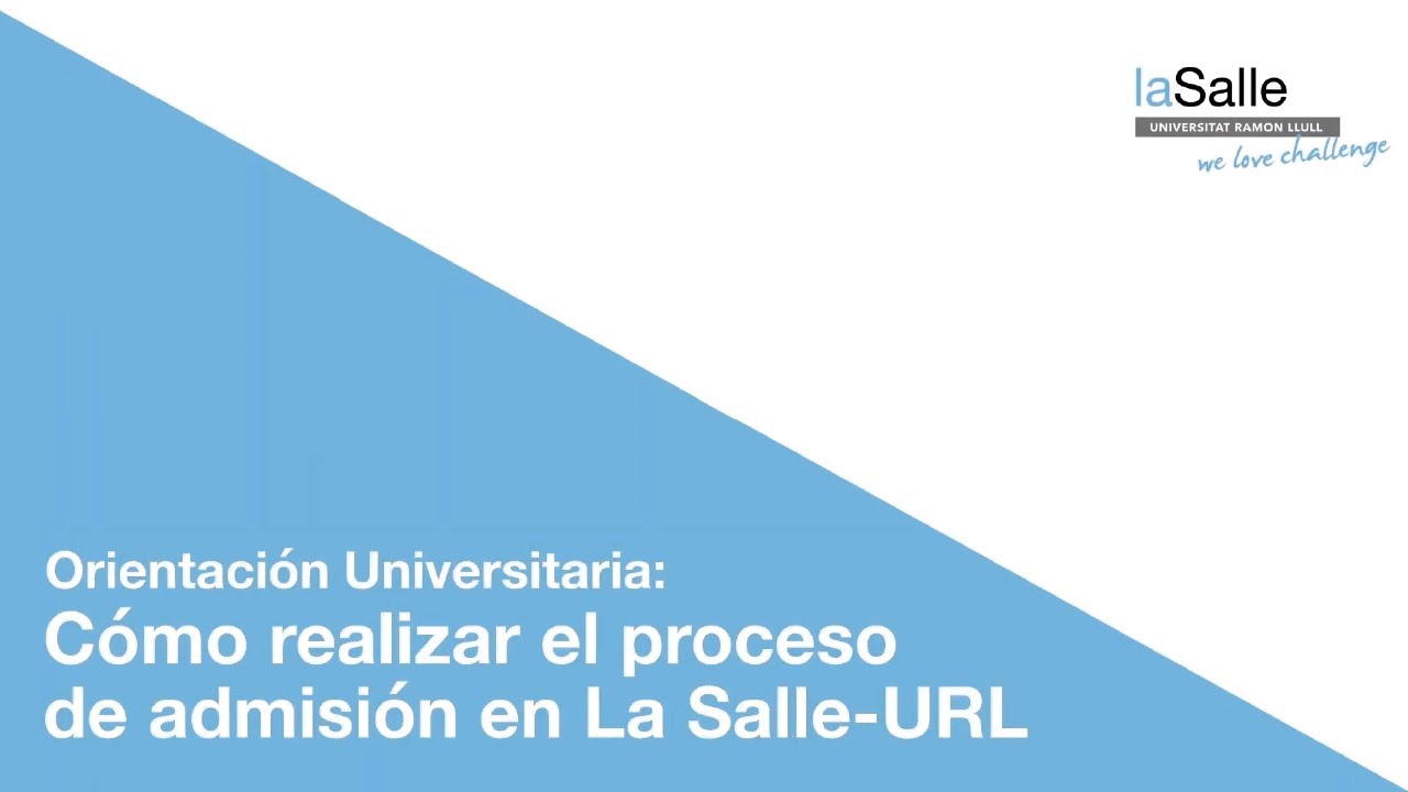 Guía para llegar a la Universidad La Salle